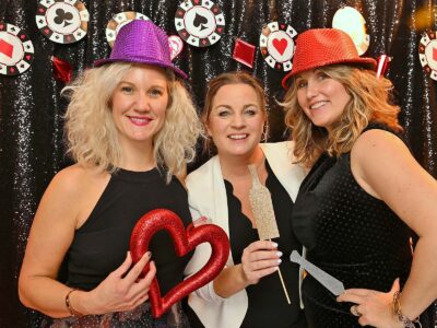 Christmas photo booth rental