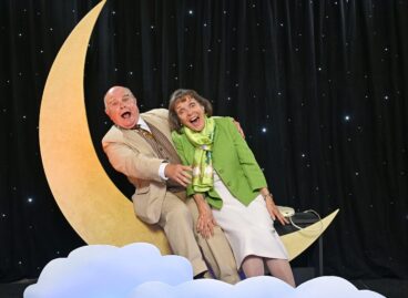 paper moon backdrop Cambridge